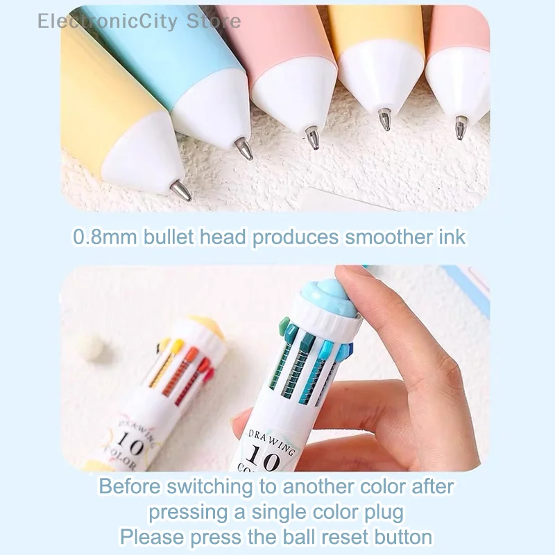 

1 компл., 60 цветов, шариковые ручки с героями мультфильмов, мягкая ручка, многоцветная ручка для письма для рисования, письма, офиса, школы, канцелярские принадлежности