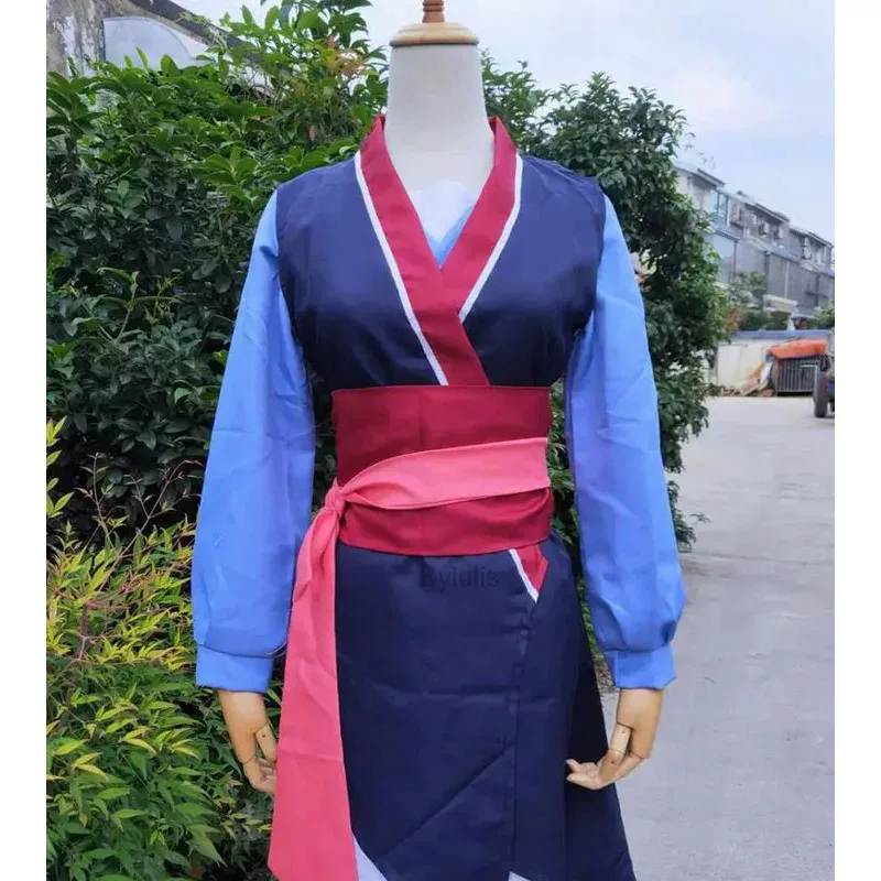 

Взрослый костюм Хуа Мулан, костюм молодого Мулан, платье, женский дракон Мушу, Хэллоуин, сцена, подросток Мулан, карнавальные костюмы для косплея, Lar XD