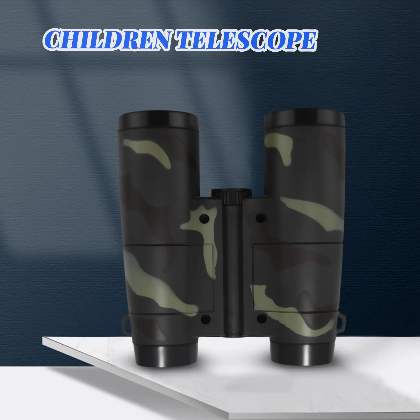 【A75U~】 (R) 4X 31mm Lens Camouflage Pattern Binocular Telescope For Child + Neck Strap