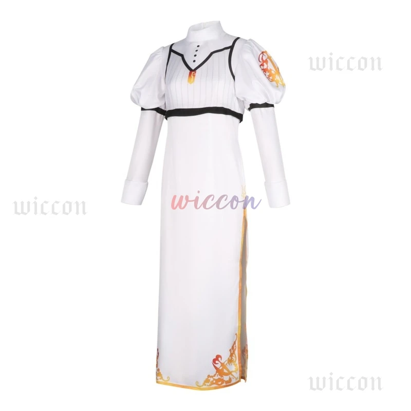 Game Cosplay Wig design DMC 4 Kyrie Devil Cosplay Kyrie Devil Cosplay May Cry Costume Women White D for cosplay events and theme view 3