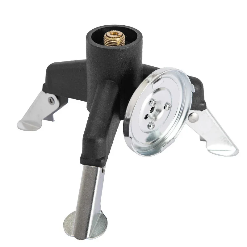 

1pc Camping Gas Stove Connector Gas Stove Adapter Three Leg Gas Tank Adapter Tripod Camping Cooking
