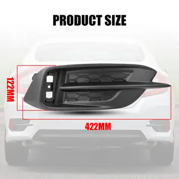 6 best sales כיסוי פנס ערפל סיוויק - №1