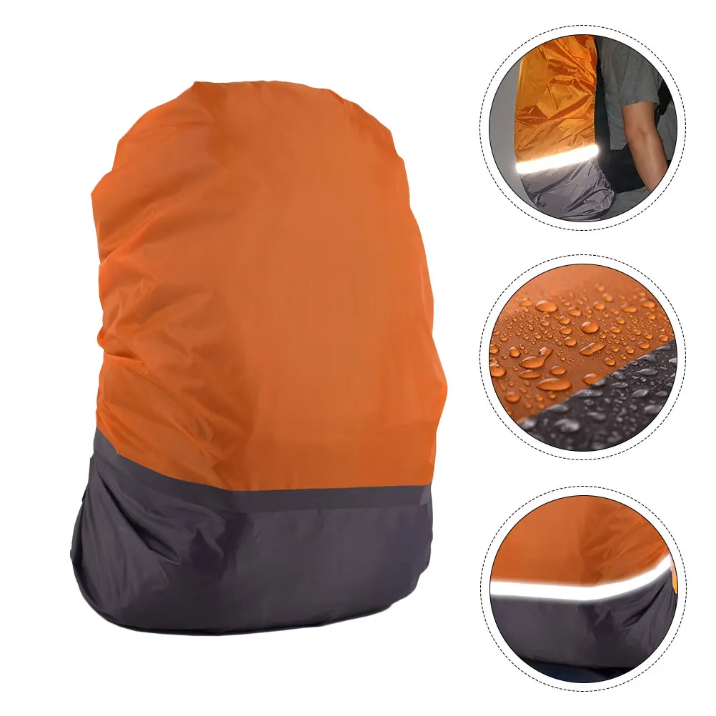 

Waterproof Backpack Cover 190T Polyester Reflective Strip Night Safety Camping Bag Travel Outdoor Gear Hiking Gear