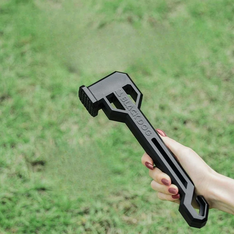

Blackdog Outdoor Tent Ground Nail Hammer Outdoor Camping Plastic Ground Nail Awning Hammer
