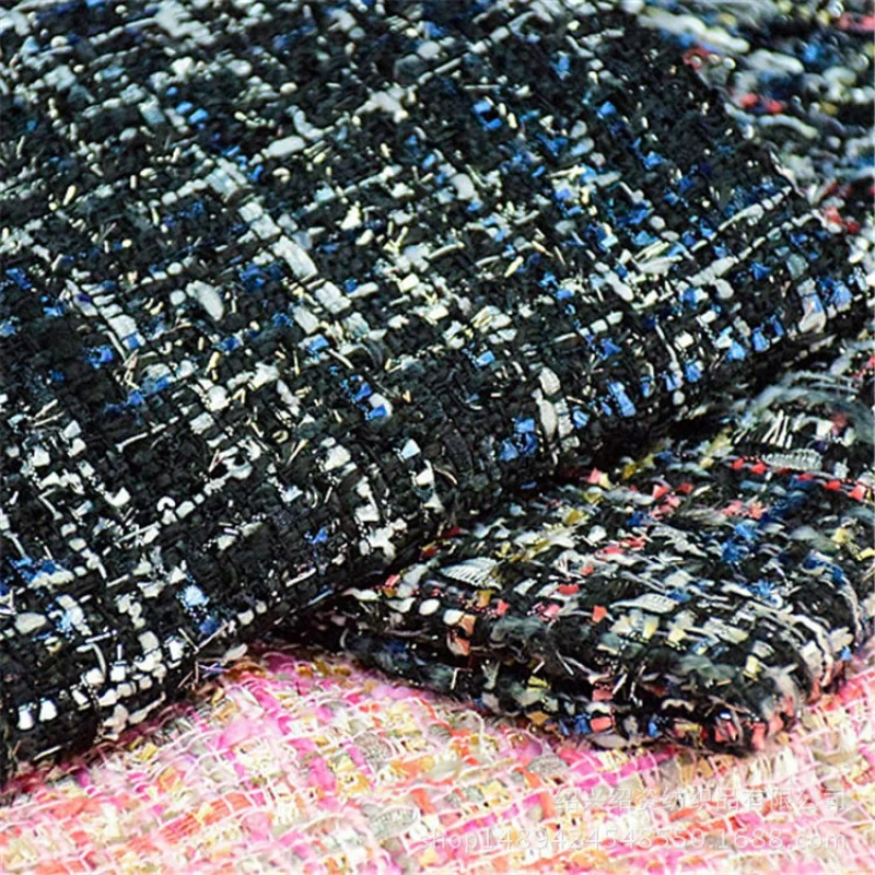 Beaded , Wide 100cm x 150cm small fragrant tweed , coarse woolen fabric (shoe, hat, skirt