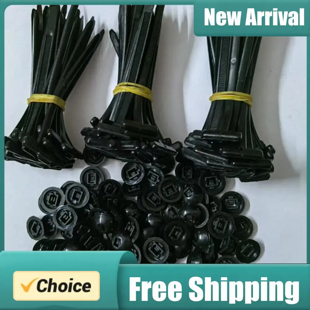 Nylon Heavy Duty Zip Ties Self-Locking Universal Cable Tie Buckle Fastening Strap for Indoor Outdoor