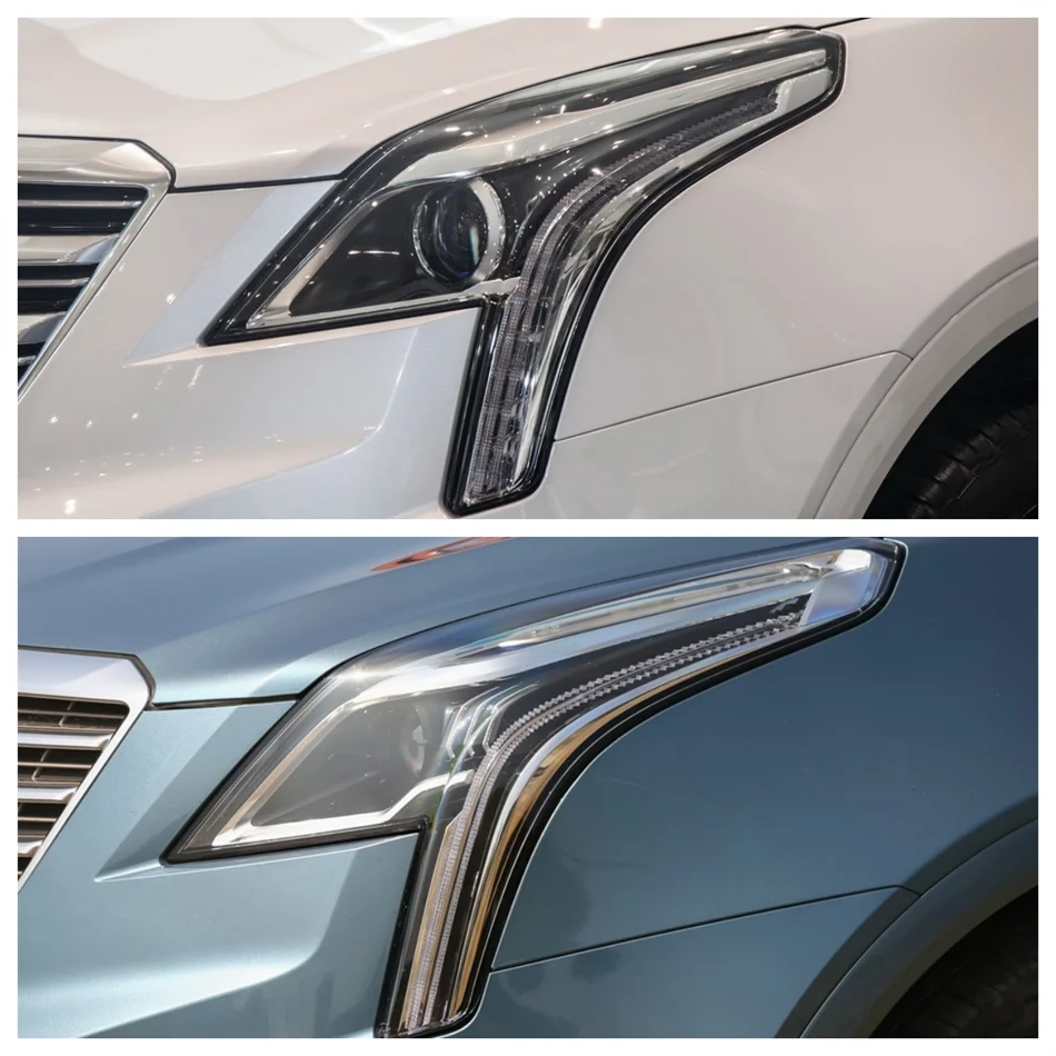 For Cadillac XT5 2016 2017 2018 2019 2020 2021 2022 2023 2024 Car Products Transparent Housing Car Lights Shell Headlight Lens