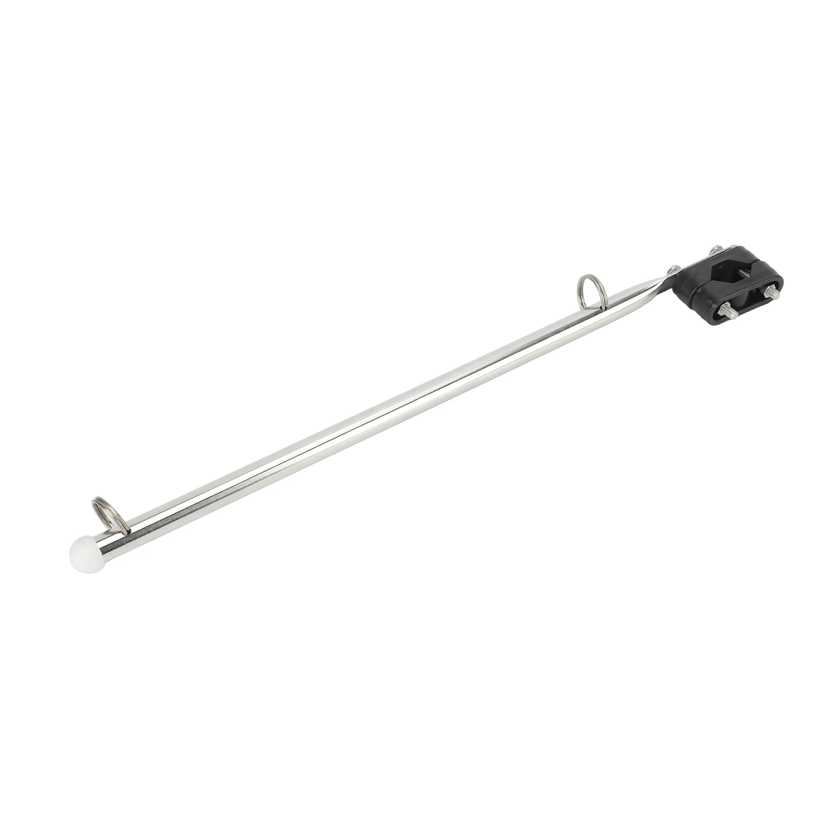 390mm Adjustable Stainless Steel Rail Type Marine Flag Pole for Boats Yachts Sailboats