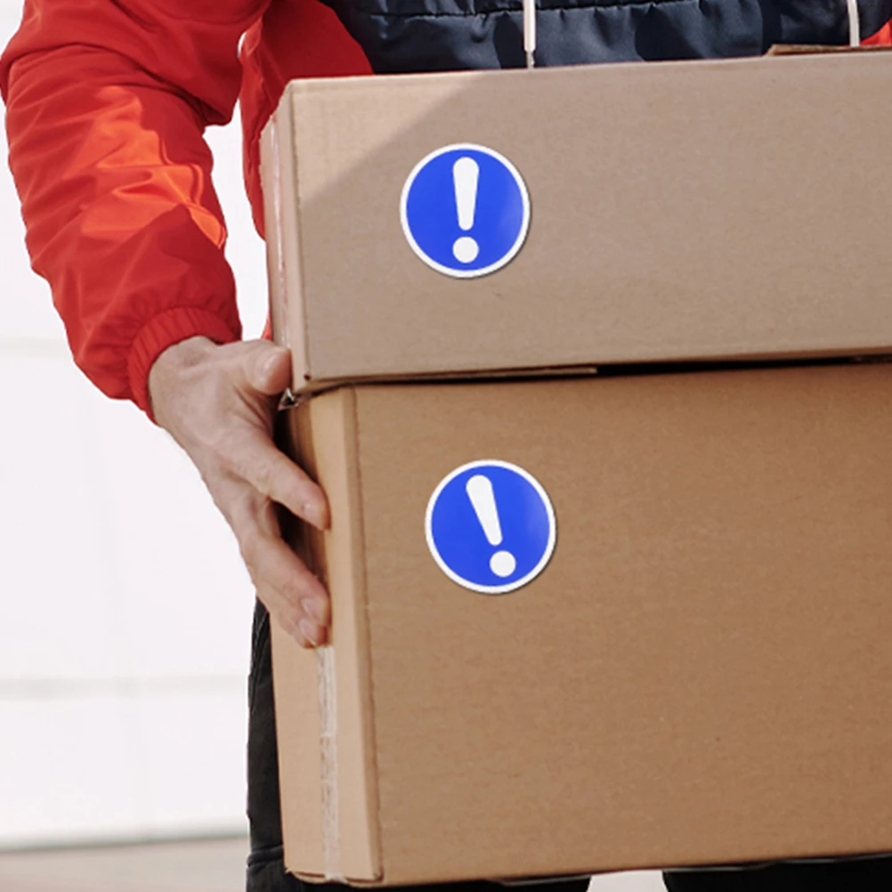 6pcs Warning Stickers Pvc Safety Signs Factory Machine Adhesive Security Labels Sign For Warehouse Office