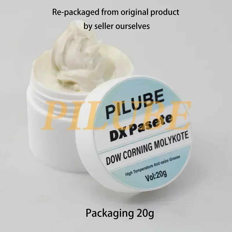 MOLYKOTE DX Paste 20g/50g/1kg Plastic Gear Lubricant White High Temperature Anti-seize Grease DXPASTE Original Product