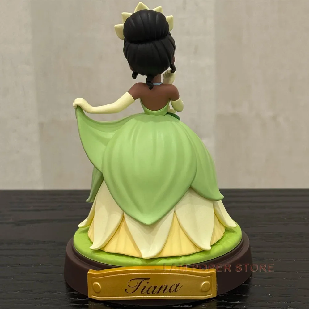 Disney Princess Create New World Tiana Action Figure Toys The Princess and the Frog Anime Figures Collection Decor Dolls Gifts