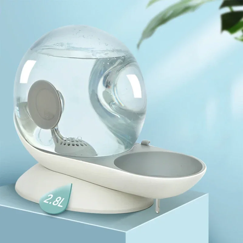 Cat Automatic Water Dispenser Dog Snail Drinking Bowl 2.8L Large-capacity Filter Kitten Drinker No Electricity Pet Accessories