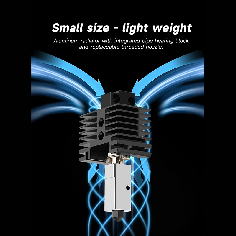 Boquilla para Bambu Lab X1 Hotend, termistor de versión 2,0, compatible con Bambu Bi Metal, P1S, hotend X1c, P1P