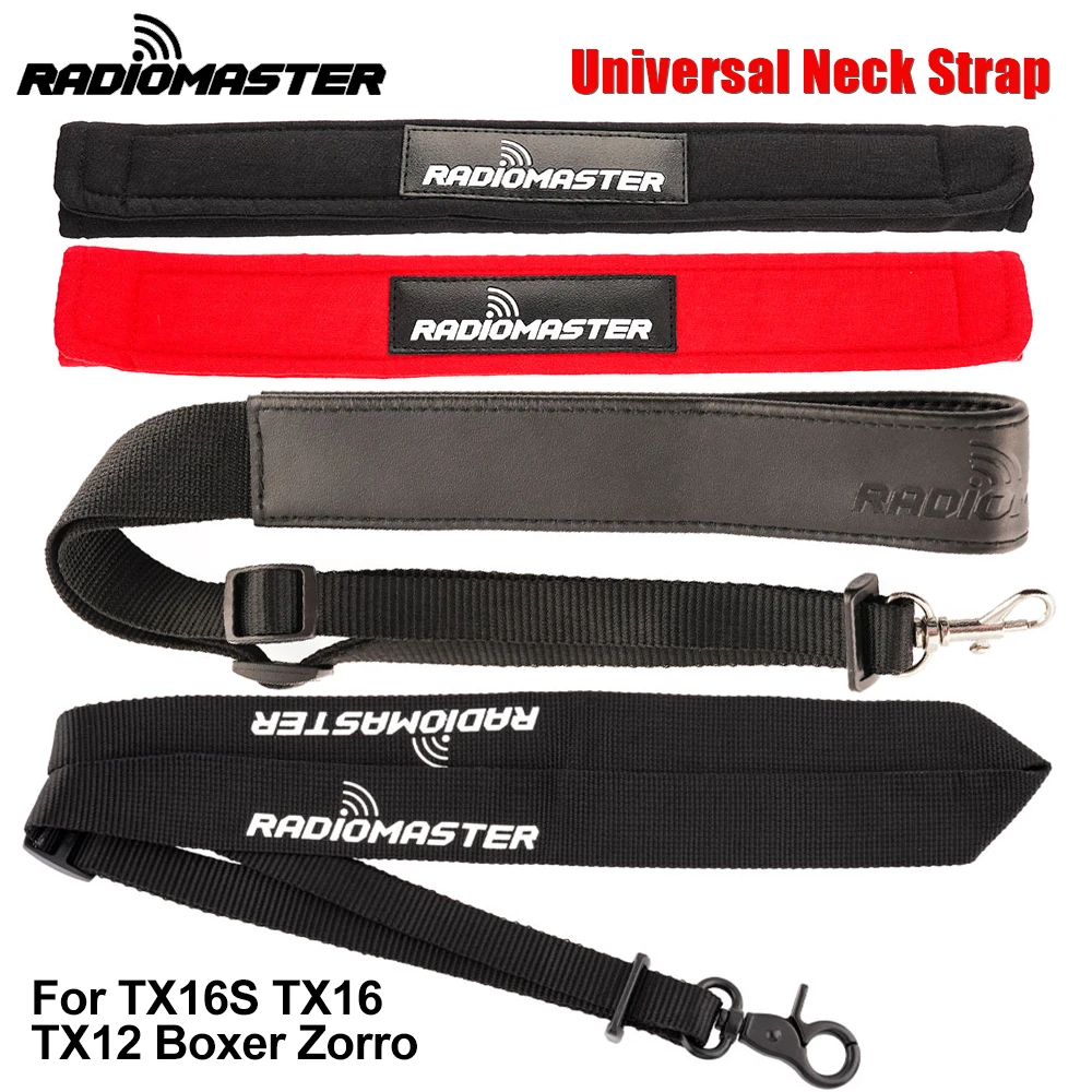 RADIOMASTER Transmitter Lanyard Neck Strap for TX16S TX16 TX12 Boxer Zorro Adjustable Universal Remote Controller Neck Belt