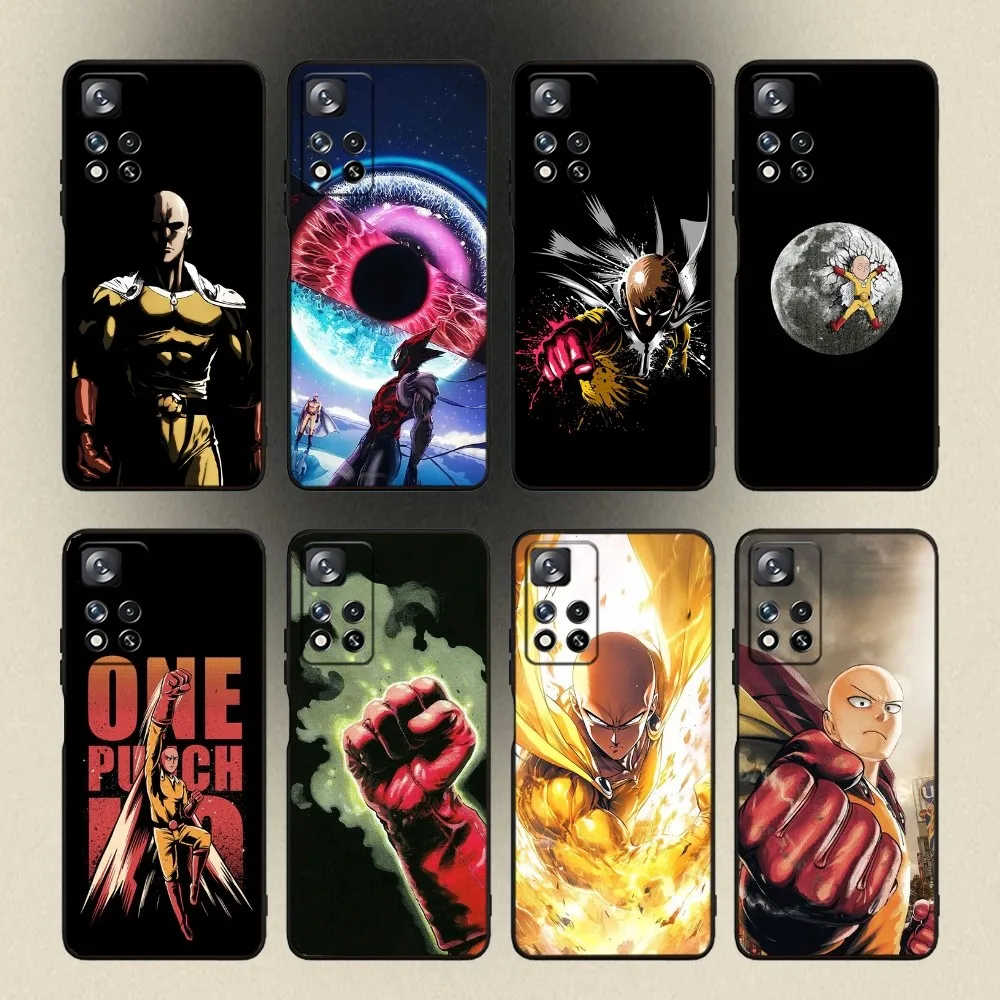 

Anime One Punch Man Phone Case For Samsung Galaxy A20,A21s,A22,A31,A32,A52,A53,A72,73,A80,A91 Soft Black Cover