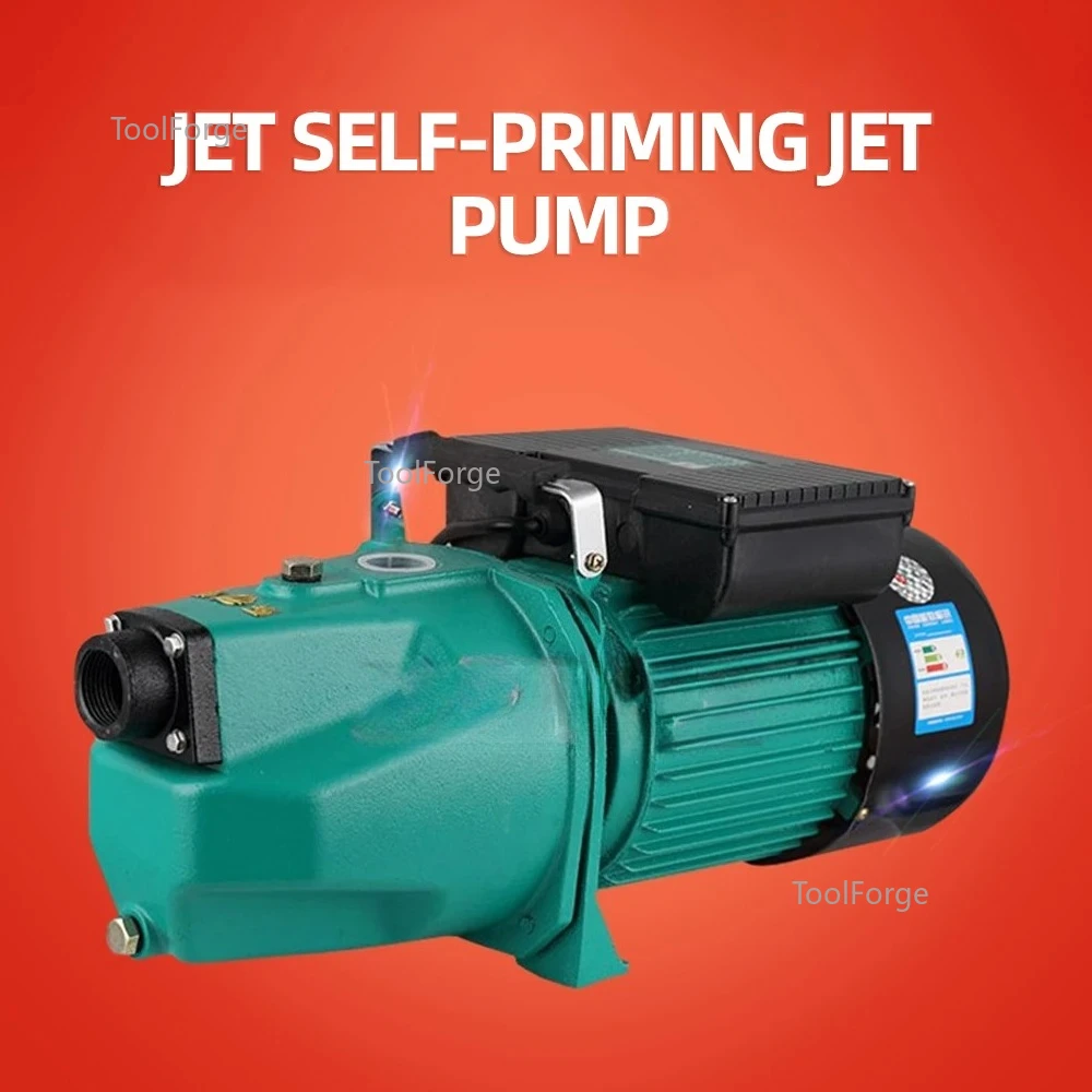 Automatic 1.5kw single-phase self-priming injection pump 220V household high-lift stainless steel booster pump water pump