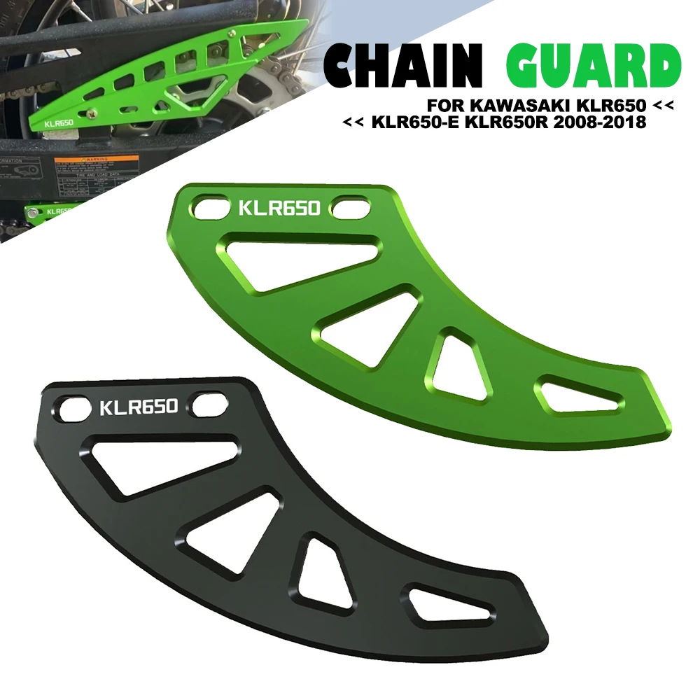 

For Kawasaki KLR650 KLR650-E KLR 650 KLR 650R 2008-2018 Chain Belt Sprocket Cover Guard Motorcycle Chain Guide Guard Protector