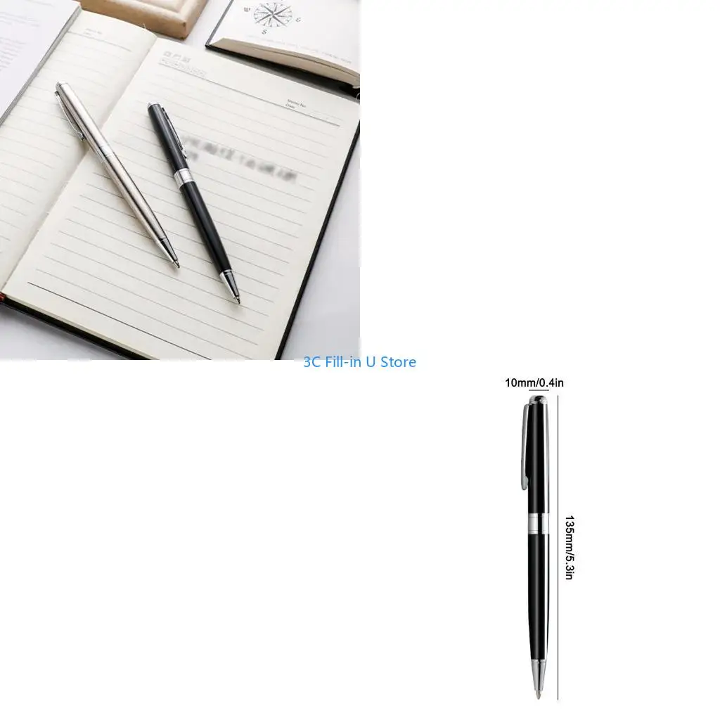 

G8TA Металлическая шариковая ручка Твердый зажим для ручки Бизнес-ручка для подписи Ручка для входа в систему для гостей в отеля