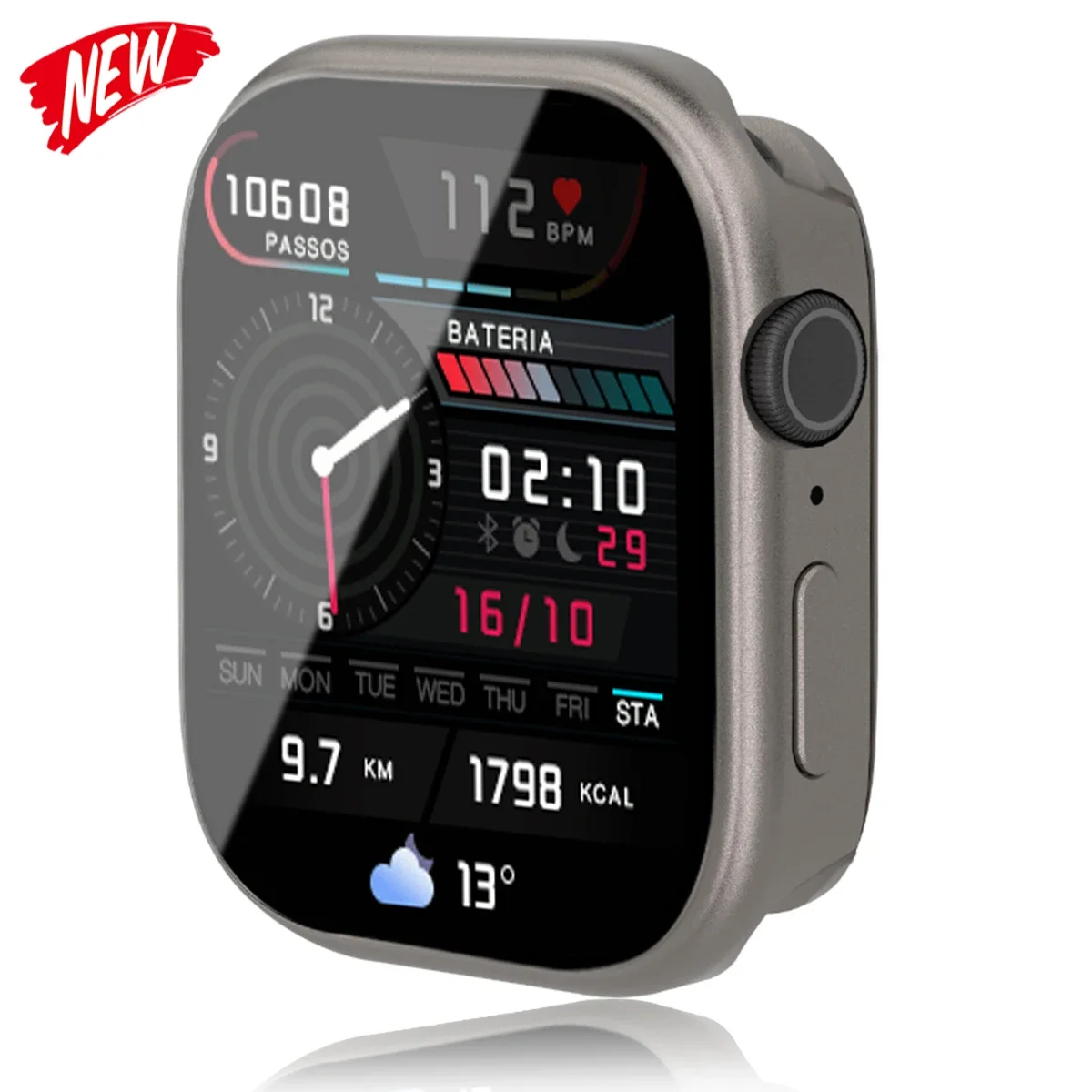 

Чехол Aolly для Apple watch s11/10 42 мм 44 45 46 49 мм, полное покрытие, бампер, чехол для Iwatch series 11 10 9 8 7 6, защитная пленка для экрана