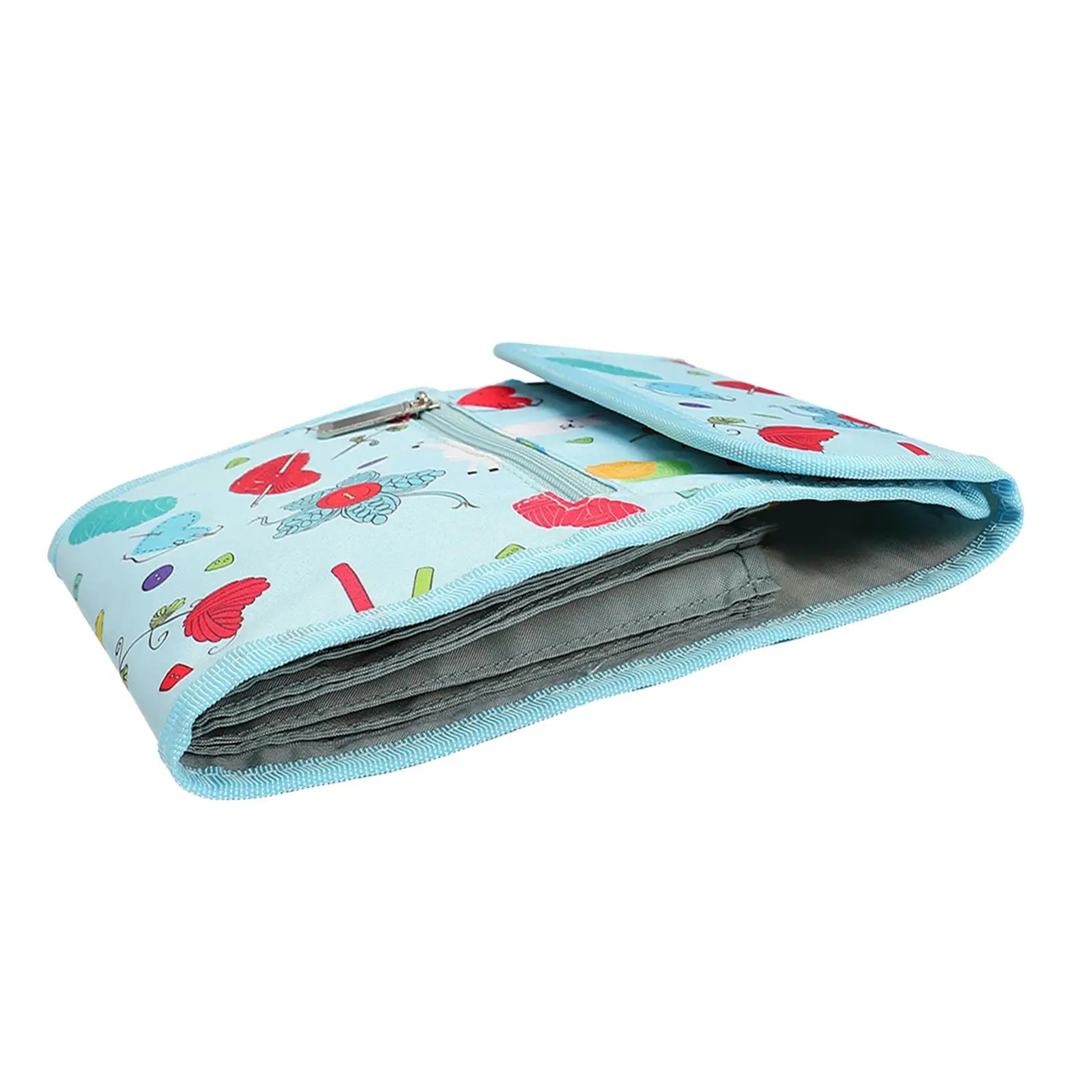 Yarn Storage Tote Knitting Accessories Case Crochet Needle Organizer Lightweight Travel Empty Pouch Oxford Cloth Suitable for