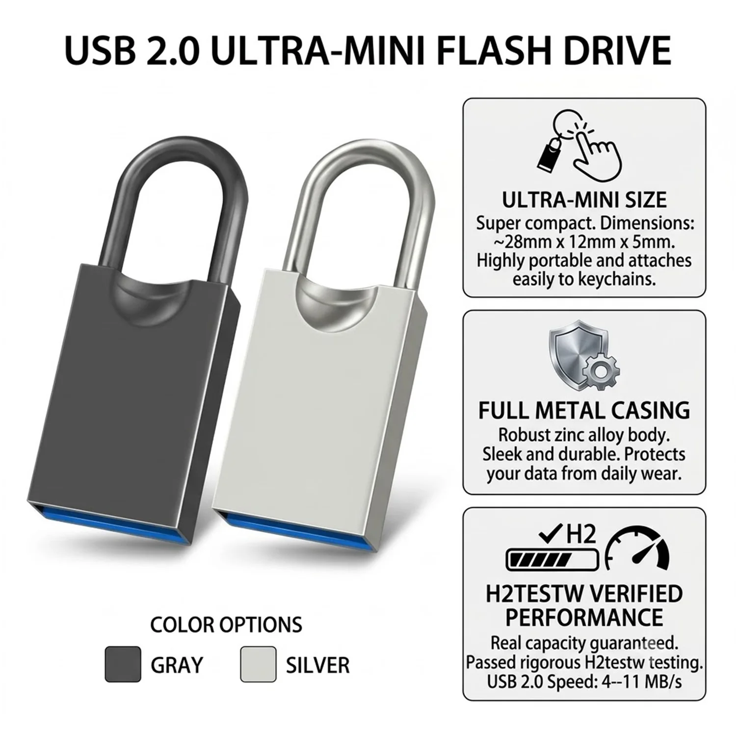 USB Flash Drive 128GB 64GB 32GB 16GB 8GB 2.0 High-Speed PenDrive USB Memory Stick USB Flash Drive Storage USB Flash Drive