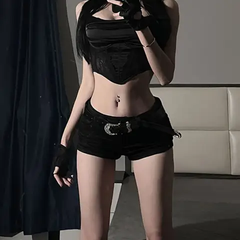 डेनिम मिनी शॉर्ट्स महिलाओं के लिए नई यूरोपीय शैली ट्रेंडी ग्रीष्मकालीन स्वभाव पतलून लोकप्रिय बटन सेक्सी शीथ नाइट क्लब स्लिम स्ट्रीट 10 best sales महिलाओं के डेनिम शॉर्ट्स - №10