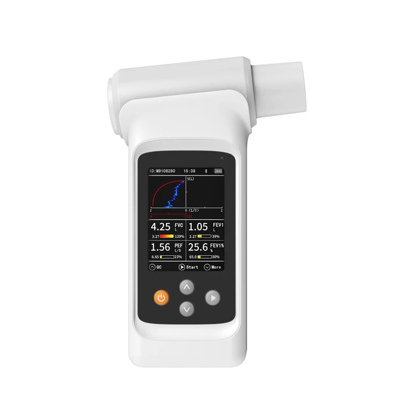 CONTEC Portable Medical Lung Diagnostic Spirometer Machine Electronic Diagnostic Device for Accurate Spirometry Readings