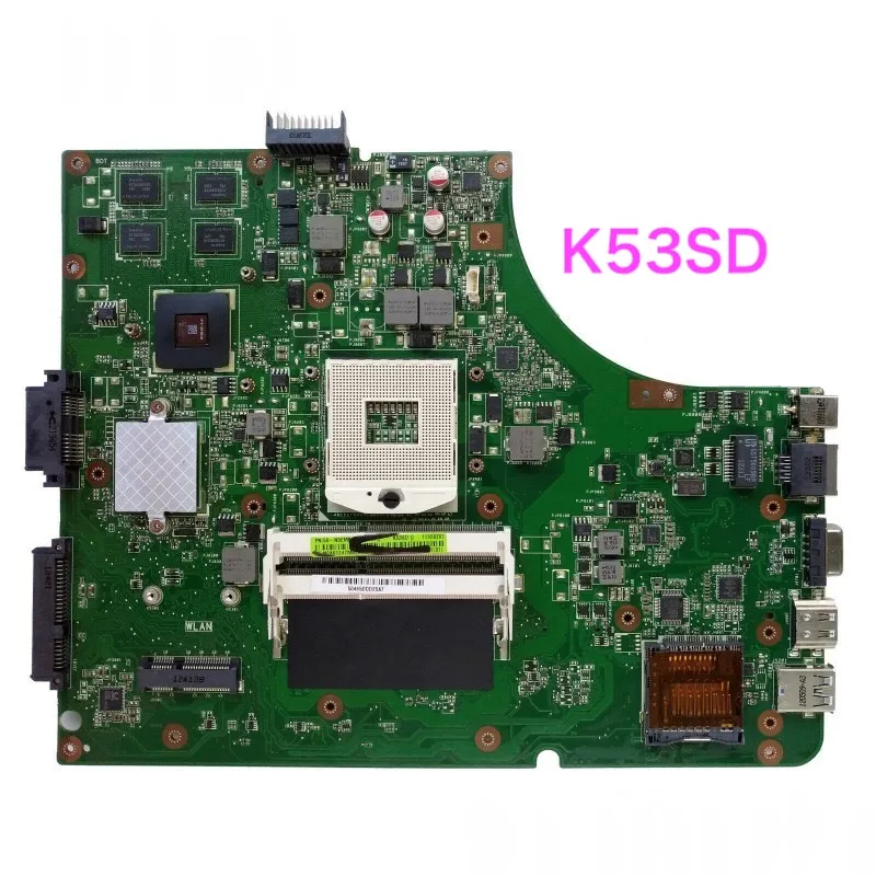 

Подходит для ASUS K53SV K53SJ K53SM K53SC K53S X53S A53S K53SD материнская плата GT540M GT610M 100% протестированная нормально работающая