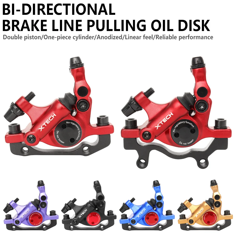 ZOOM XTECH HB100 MTB الصحن الهيدروليكي الفرامل الفرجار الأمامي الخلفي متوافق مع G3 160/180 مللي متر الدوار MT200 M315 160 مللي متر الدوار للدراجة #3