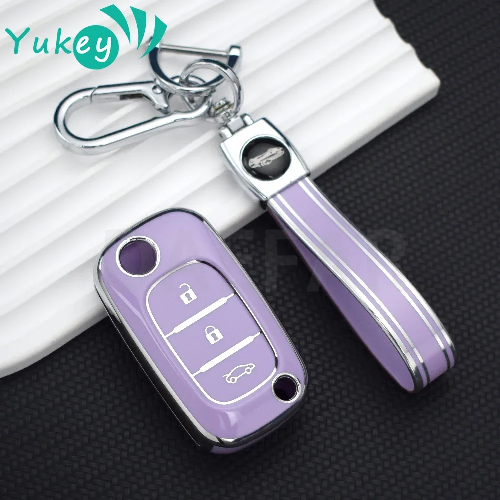 TPU Key Case Cover for LADA Vesta Granta XRay Kalina Priora Sedan Sport for Renault Fluence Clio Megane for Mercedes