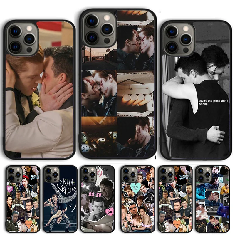 Gallavich Love TV Shameless ian Phone Case Cover For iPhone 15 16 11 13 14 Pro Max 12 mini Plus X XS Max XR Fundas