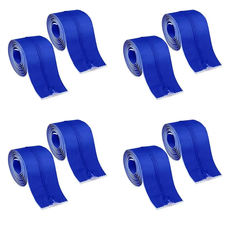 

A53Q-8 Roll Heavy Duty Zipper Dust Barrier Zipper 3 Inch X 7 Ft Construction Zipper Self Adhesive Zipper Used For Greenhouse