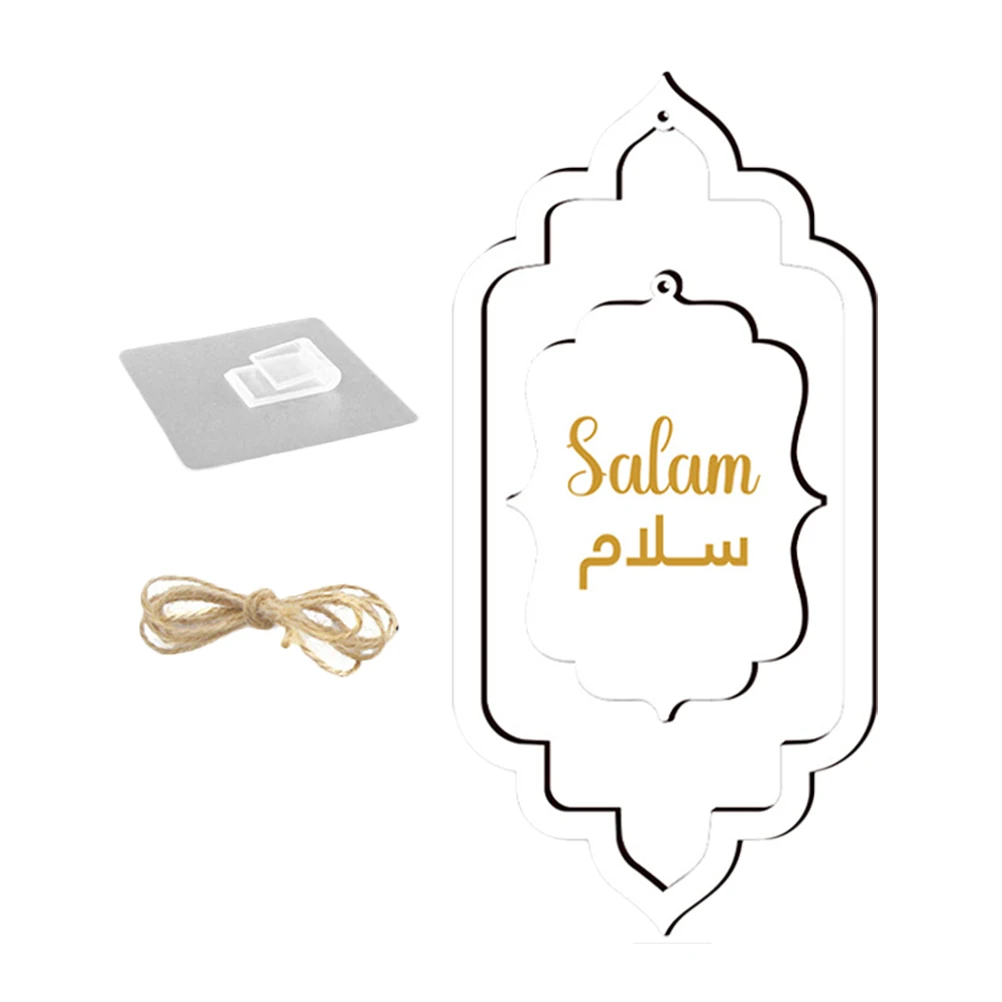 

Wooden Hollow Plaque Door Hanging Decoration Pendant Decorative Sign Basswood Solid Wall