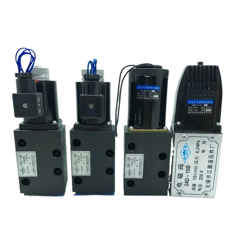 Two-position four-way solenoid valve 24D-10B 24E-10B 24D2-10B 24E2-10B