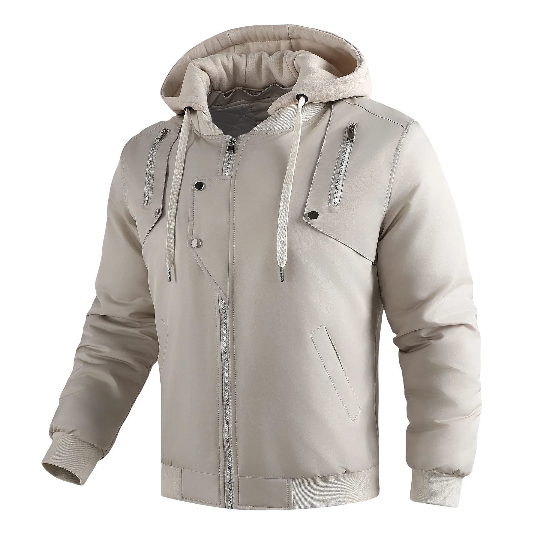 Autumn Winter Thick Jacket Men Bomber Jackets Coat Fashion Casual Varsity Jacket Coats Male