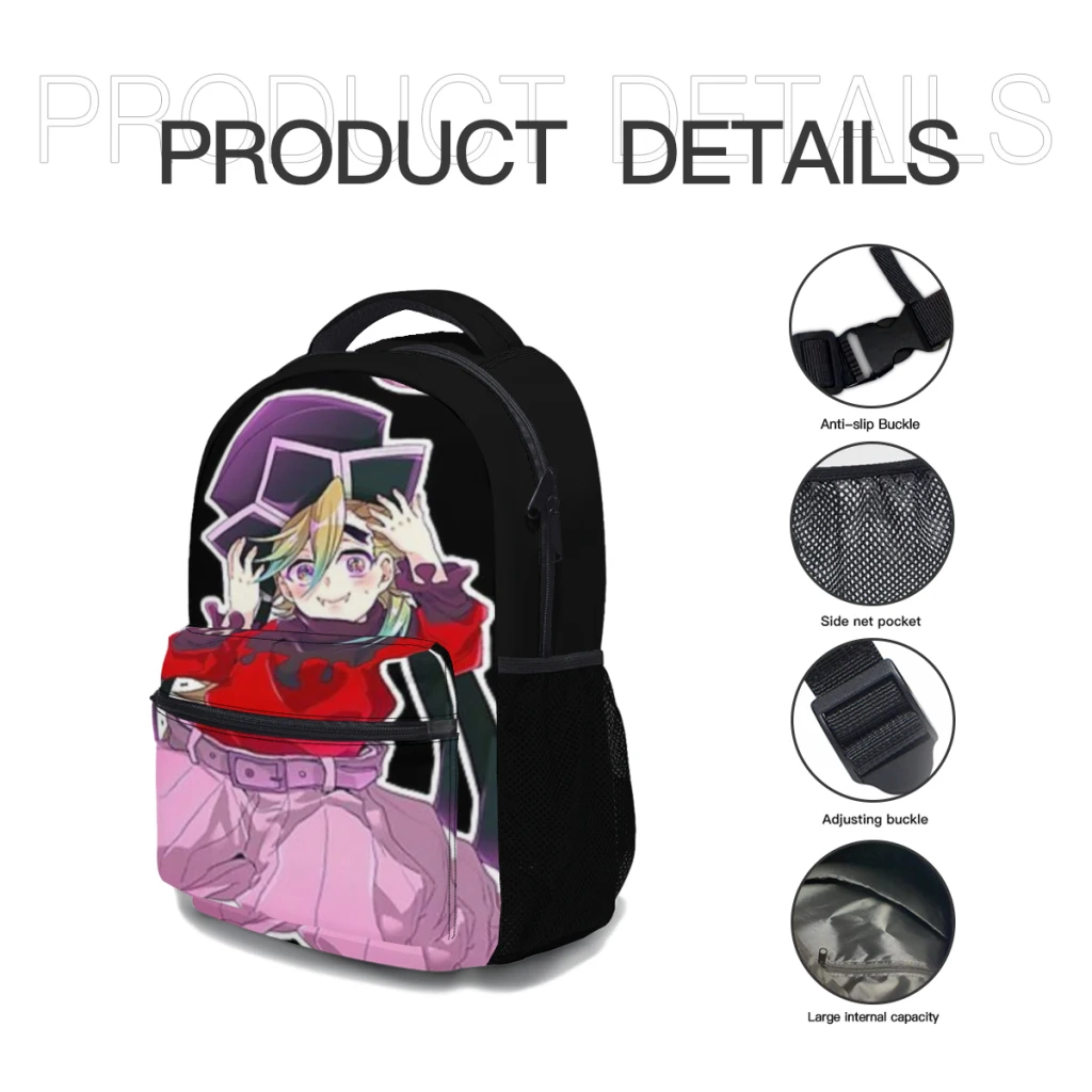 Ndeprok. Premium Edition Schoolbag For Girls Large Capacity Student Backpack Cartoon High School Student Backpack 17inch