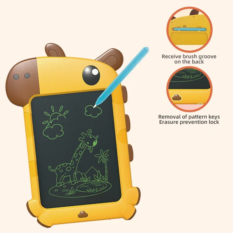 8.5 Inch LCD Handwriting Tablet Children's Painting Training Math Drawing Toy Graffiti Preschool Education Toys Kids Xmas Gifts