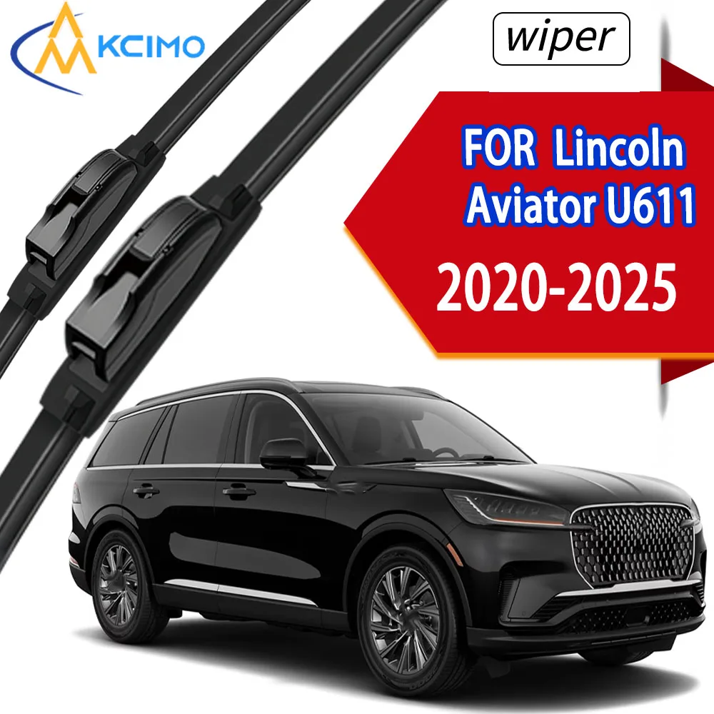 

Front Windshield Wiper Blades for Lincoln Aviator U611 2020-2025, Auto Windscreen Accessories