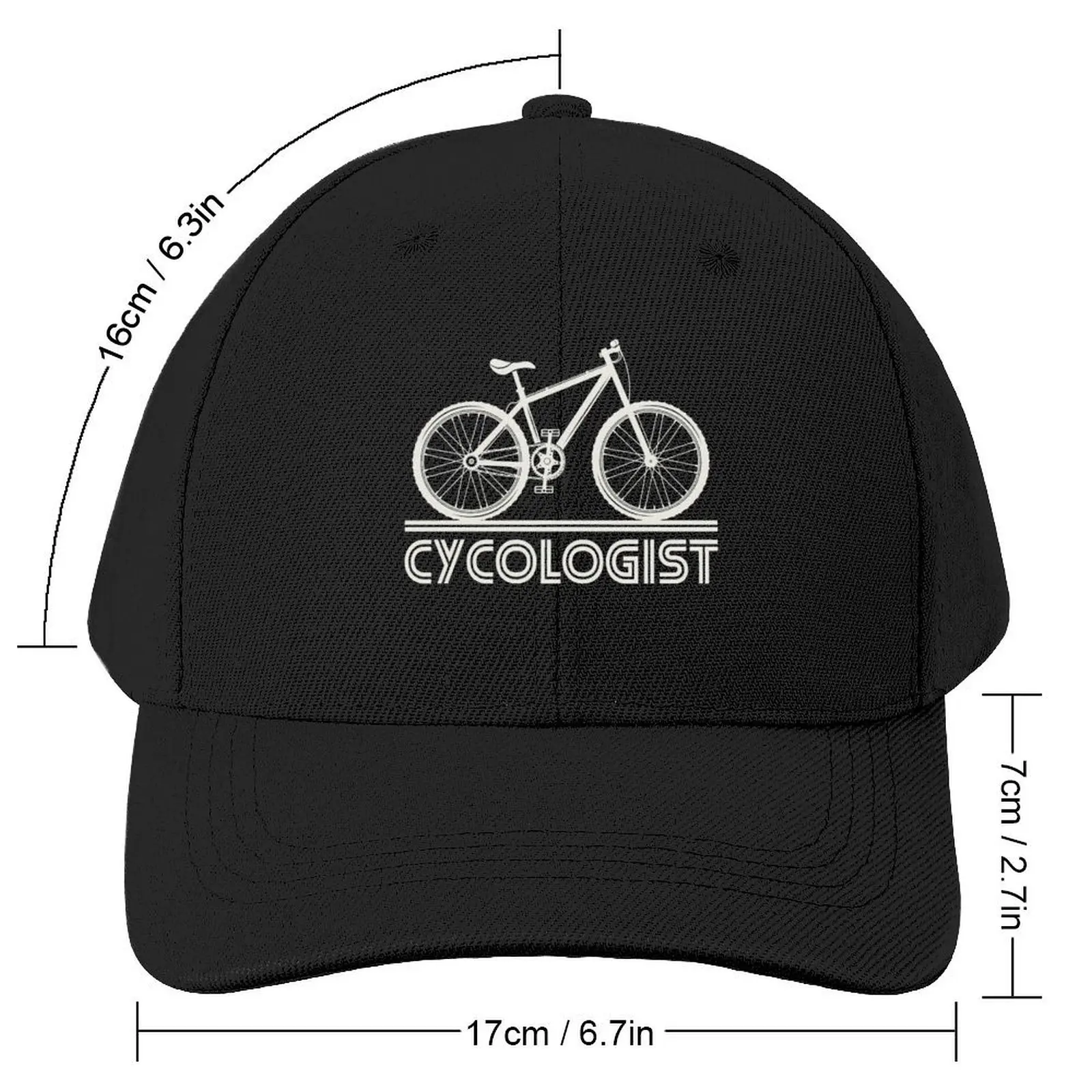 Cycologist Mountain Bike I Cycling Bicycle Cyclist Biker Baseball Cap Hat Luxury Brand Sports Cap Mens Hats Women's