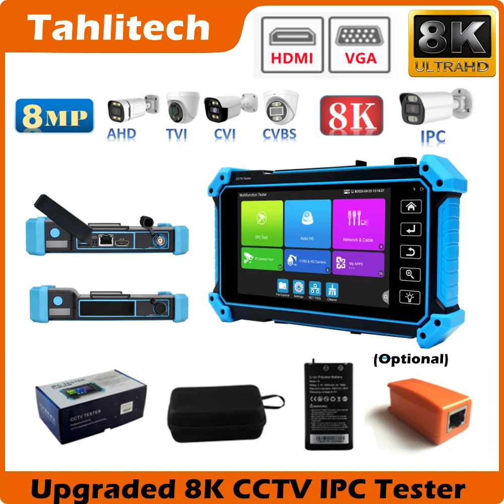 8K Cctv Tester Ip C… - image