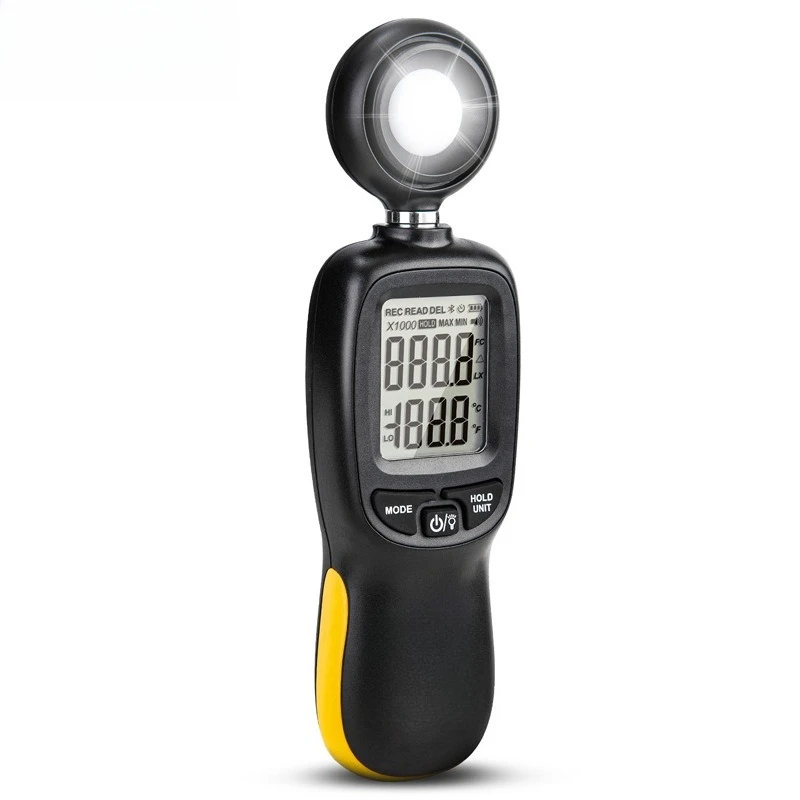 

Illuminometer High Precision DL333204 Light Meter Illuminance, Brightness Tester Photometer