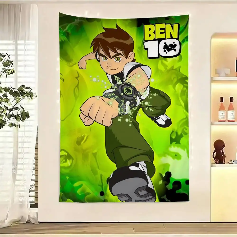 

Cool B-Ben 10 Flag Digital Printing Banner for Garage Wall Out Door Decoration