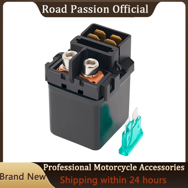 

Motorcycle Starter Solenoid Relay Ignition Switch For KAWASAKI ZG1400 ZR1000 ZR750 ZX1200 ZZR1200 ZX1400 ZX636