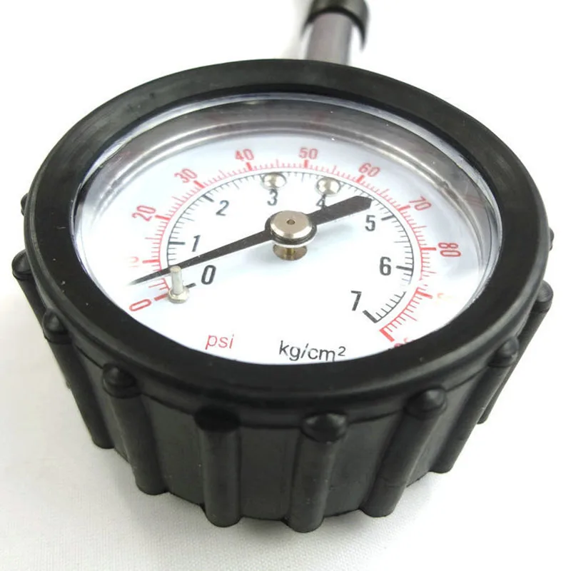 Tyre Air Pressure Tester Universal Long Tube Tire Pressure Gauge Meter 0-100 Psi High-precision for Car and Motorcycle Car Tool view 4