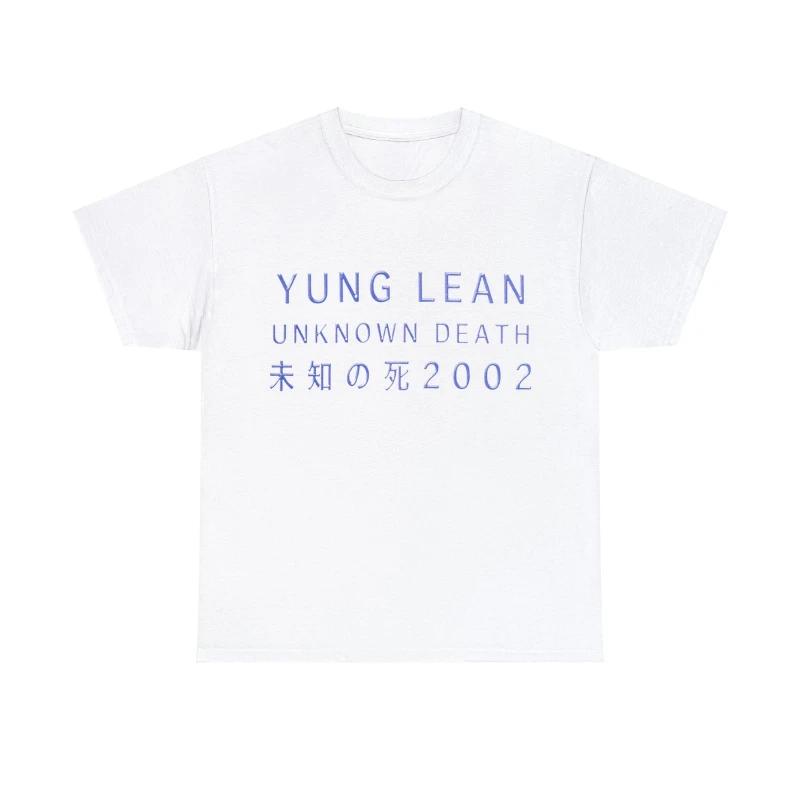 Yung Lean Unknown Death 2002 Album Tour Merch Tee T-Shirt – Alle Farben und Größen, Vintage-T-Shirt, grafische T-Shirts – Detail 6