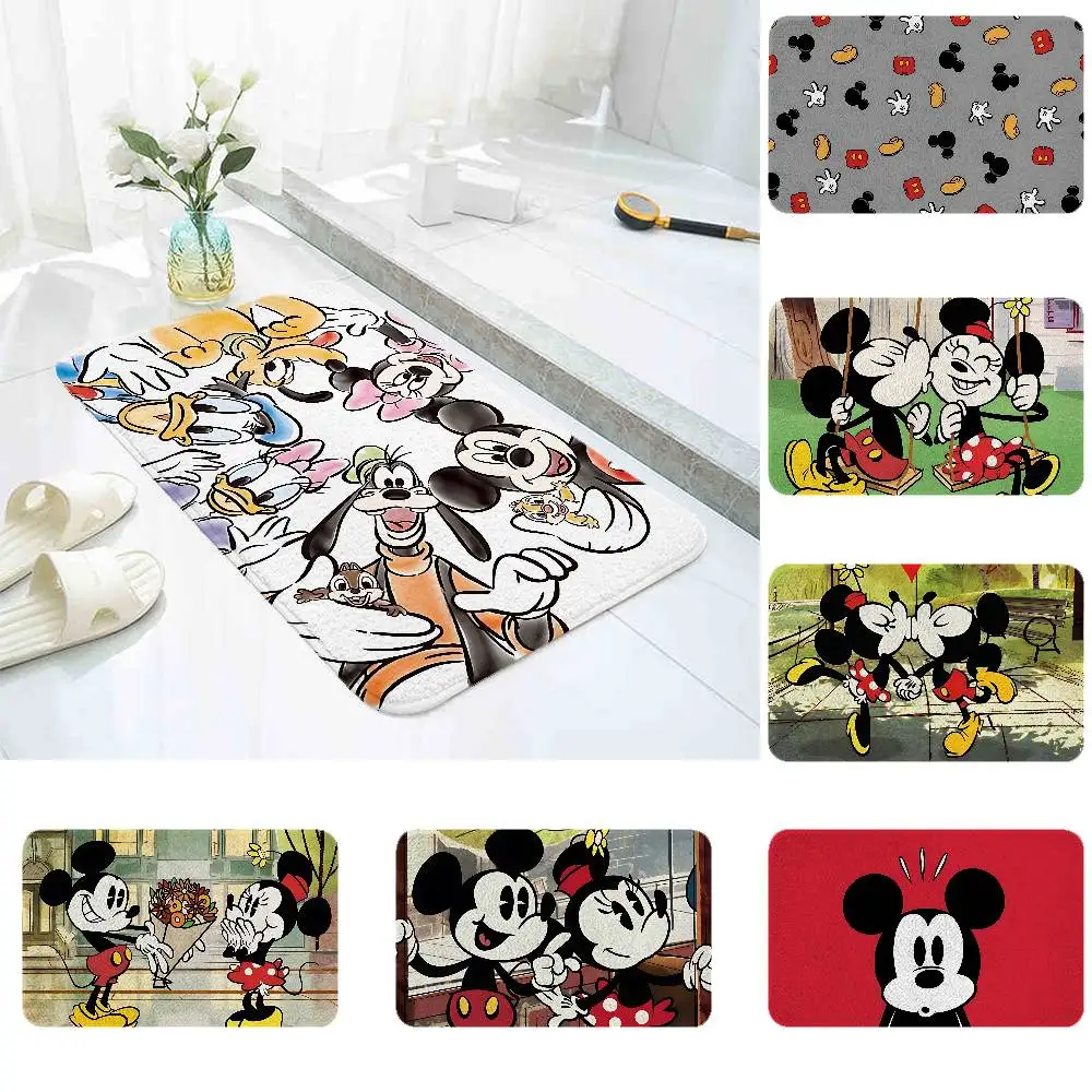 

Cute M-Mickeys M-Mouses Floor Mat Living Room Rug For Bedroom Welcome Mat Outdoor Rug