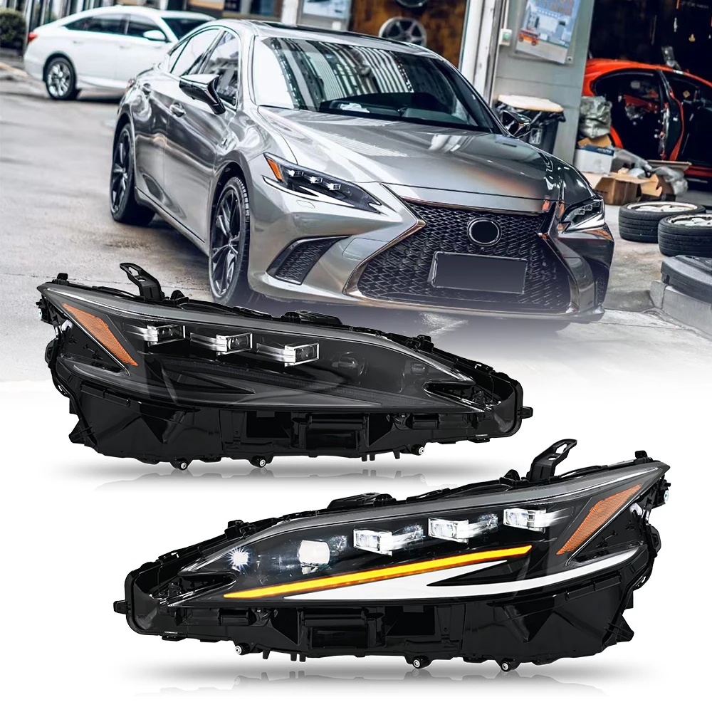 

Headlights for 2019-2025 ES250 ES300h ES350 with Startup Animation & Sequential Turn Signal