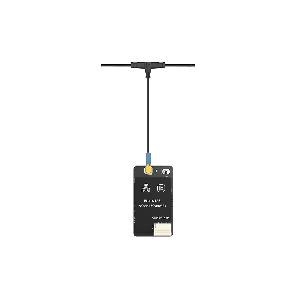 Receptor iFlight ExpressLRS de 500 mW: antena única de 900 MHz/2,4 GHz, ELRS RX para piezas FPV