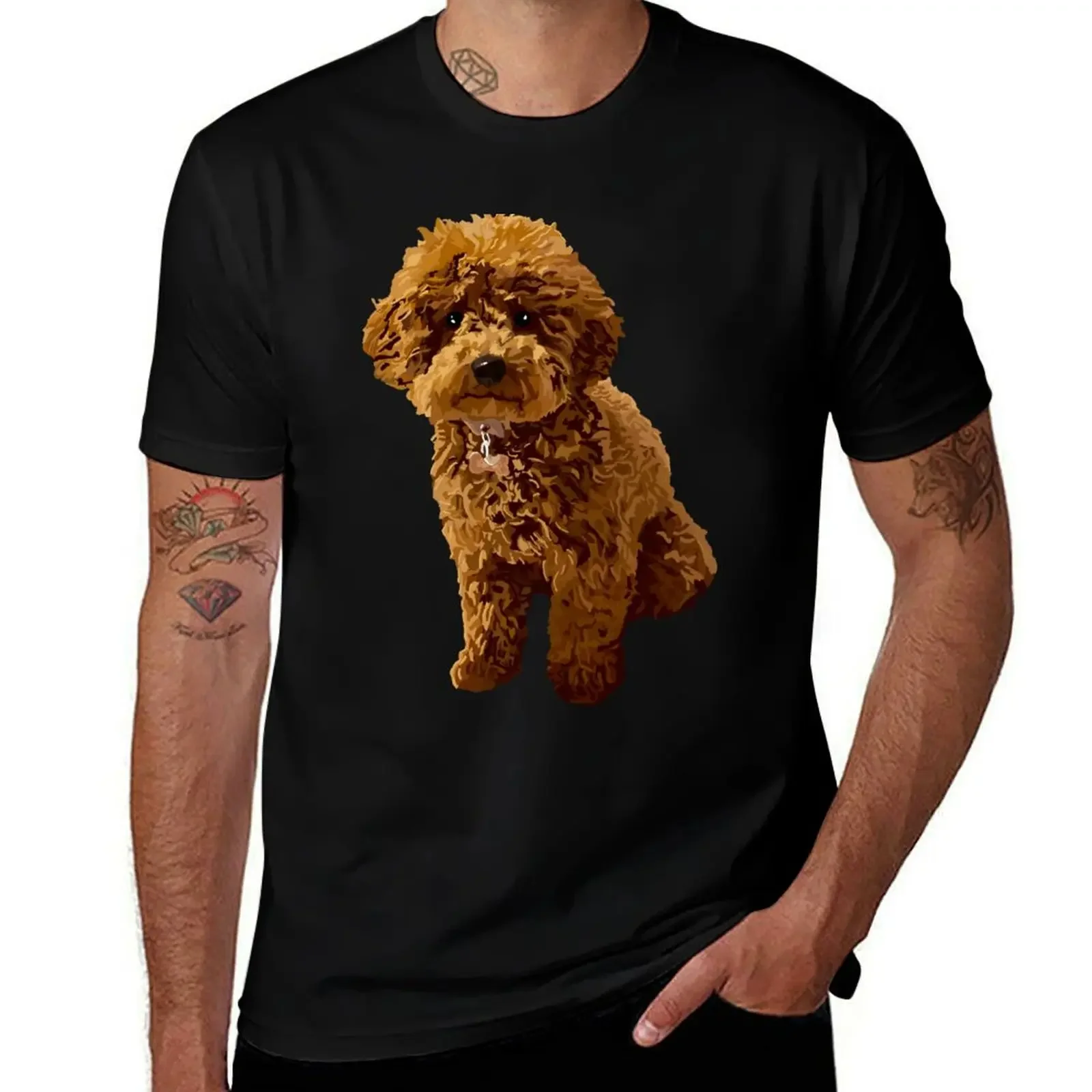 

Ginger the Toy Poodle T-Shirt shirts graphic tee anime t shirts shirts men graphic