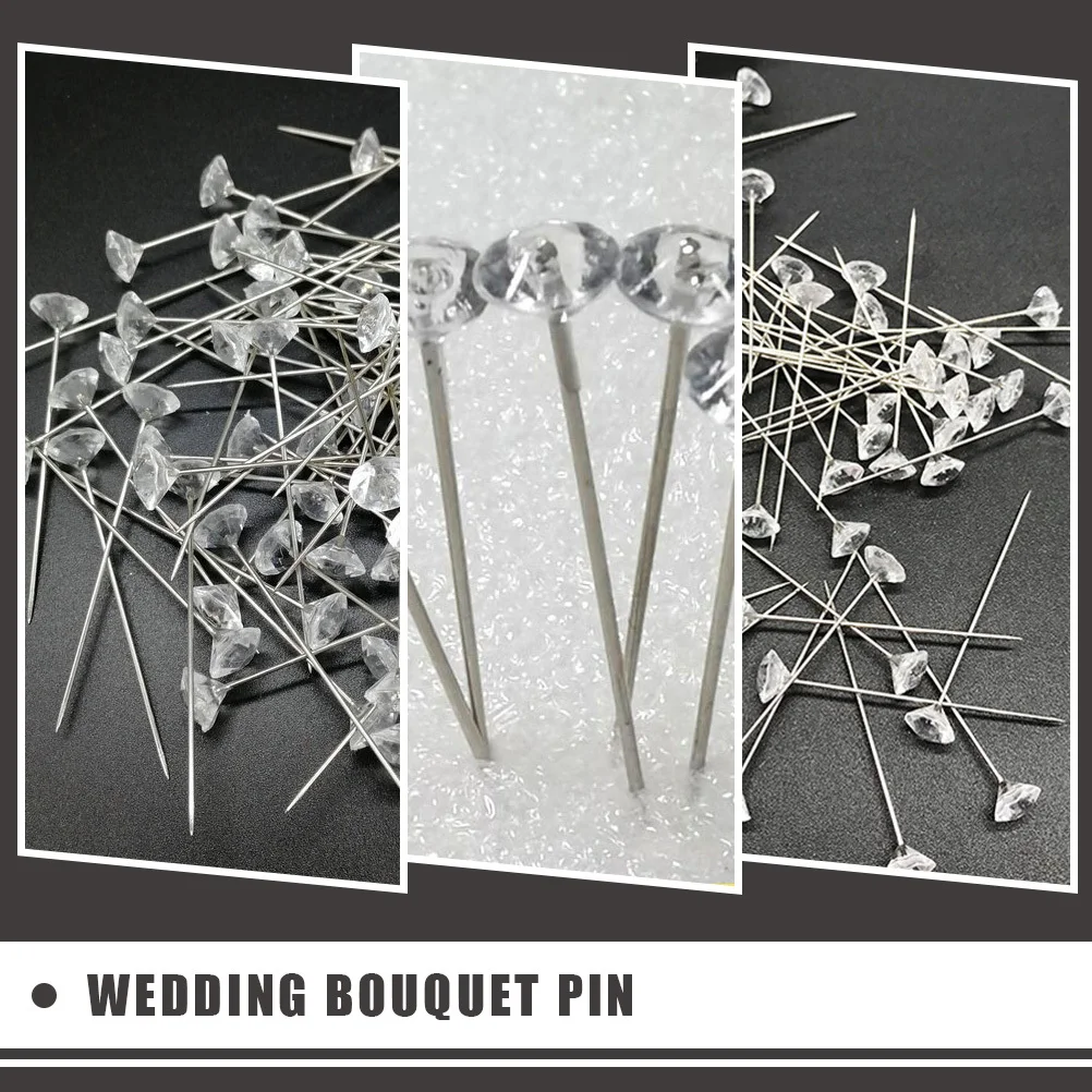 

200Pcs Locating Pin Versatile Sewing Pin for Wedding Corsage DIY Jewelry Embroidery Supplies Sewing Supplies DIY Accessory